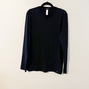 Hanro night and day 5431 long sleeve cotton shirt men's large